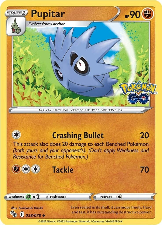 Image for Pupitar (038/078) - Pokemon