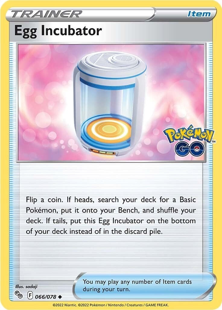 Image for Egg Incubator (066/078) - Pokemon