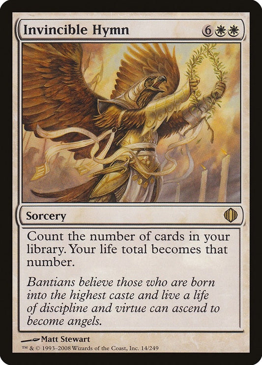 Image for Invincible Hymn (14) - Magic: The Gathering