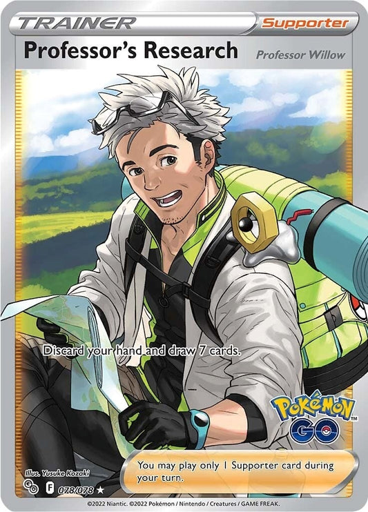 Image for Professor's Research (Full Art) (078/078) - Pokemon