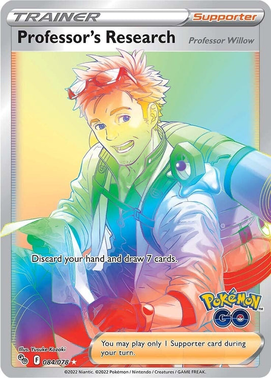 Image for Professor's Research (Secret) (084/078) - Pokemon