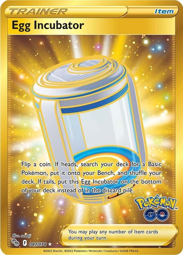 Image for Egg Incubator (Secret) (087/078) - Pokemon