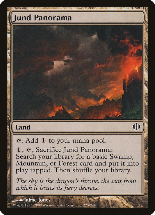 Image for Jund Panorama (225) - Magic: The Gathering