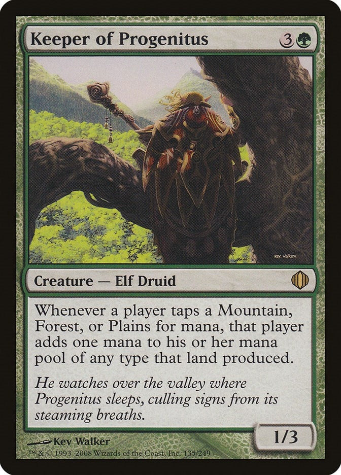 Image for Keeper of Progenitus (135) - Magic: The Gathering