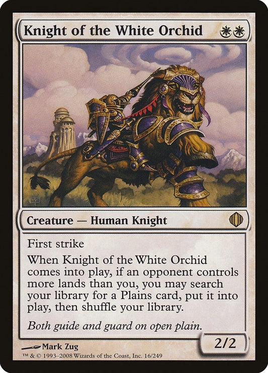 Image for Knight of the White Orchid (16) - Magic: The Gathering