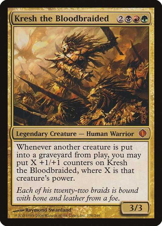 Image for Kresh the Bloodbraided (178) - Magic: The Gathering