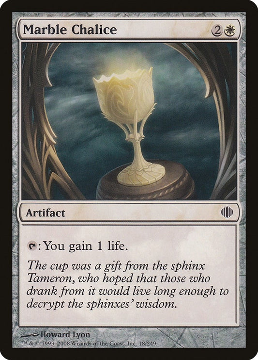 Image for Marble Chalice (18) - Magic: The Gathering