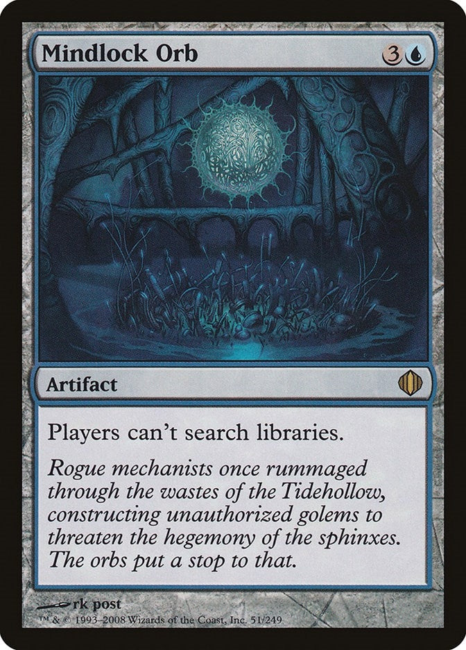 Image for Mindlock Orb (51) - Magic: The Gathering