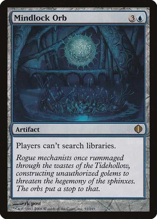 Image for Mindlock Orb (51) - Magic: The Gathering
