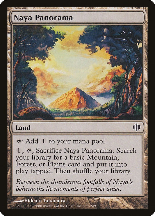 Image for Naya Panorama (227) - Magic: The Gathering