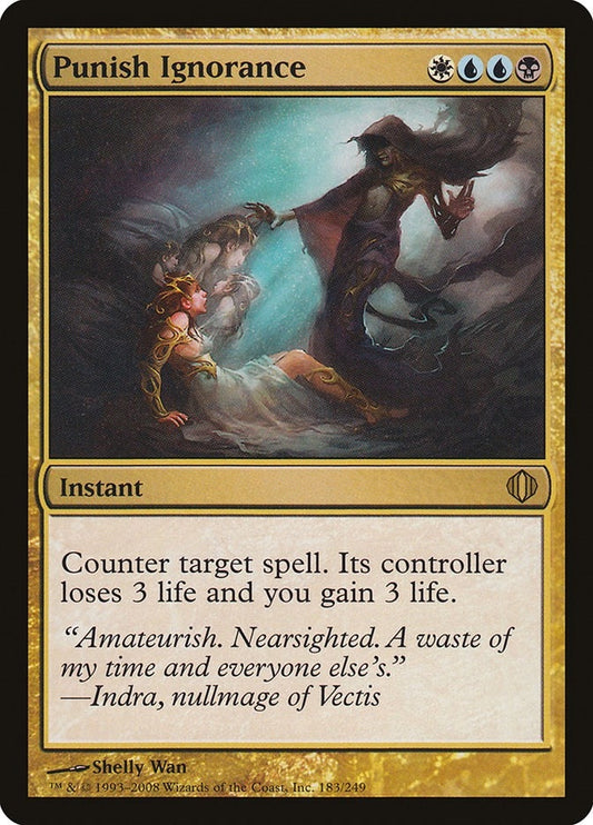 Image for Punish Ignorance (183) - Magic: The Gathering
