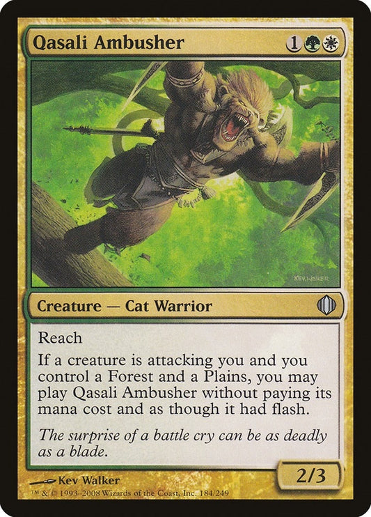 Image for Qasali Ambusher (184) - Magic: The Gathering