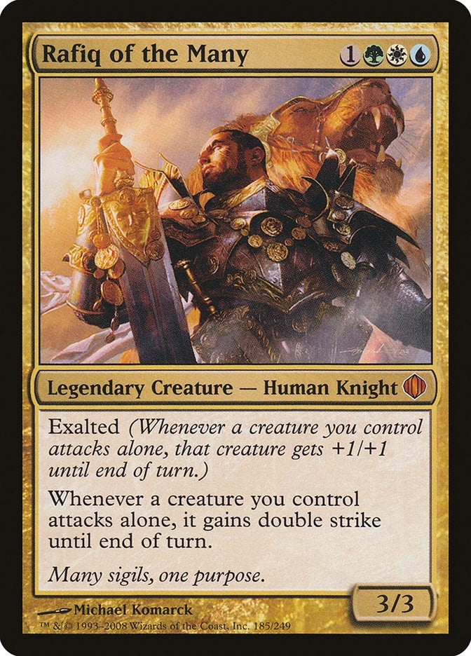 Image for Rafiq of the Many (185) - Magic: The Gathering