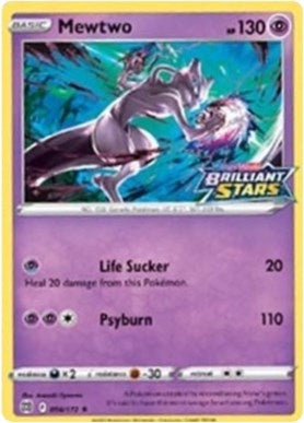 Image for Mewtwo - 056/172 (Brilliant Stars Stamped) (056/172) - Pokemon