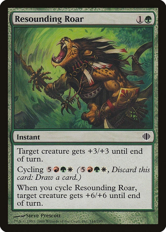Image for Resounding Roar (144) - Magic: The Gathering