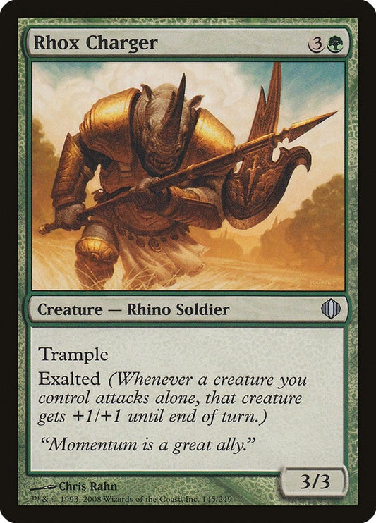 Image for Rhox Charger (145) - Magic: The Gathering