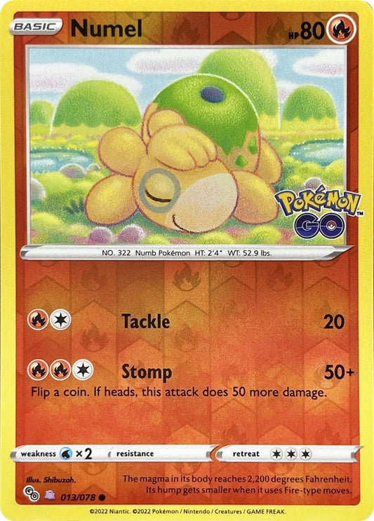 Image for Numel (Peelable Ditto) (013/078) - Pokemon