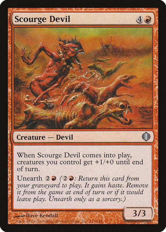 Image for Scourge Devil (113) - Magic: The Gathering