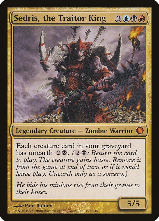 Image for Sedris, the Traitor King (193) - Magic: The Gathering