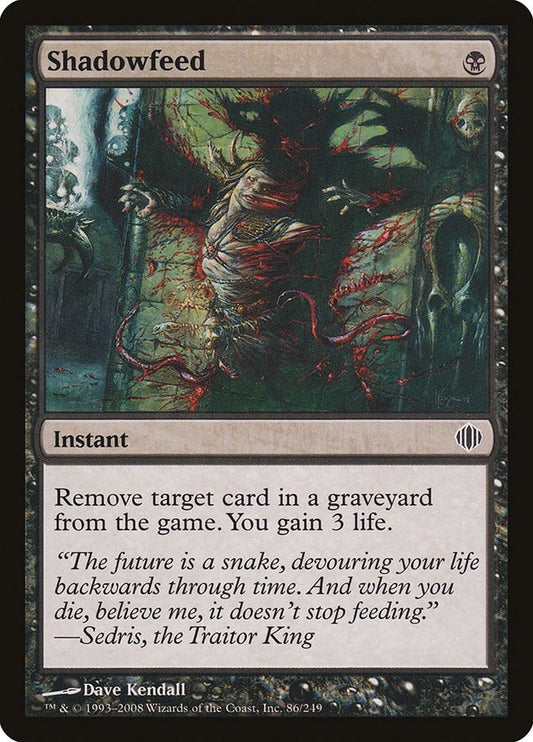 Image for Shadowfeed (86) - Magic: The Gathering