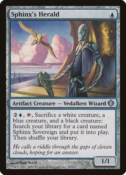 Image for Sphinx's Herald (58) - Magic: The Gathering