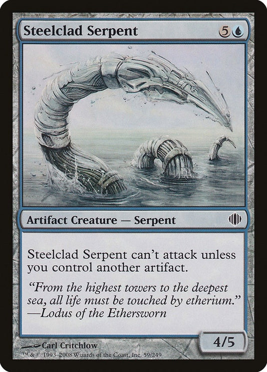 Image for Steelclad Serpent (59) - Magic: The Gathering