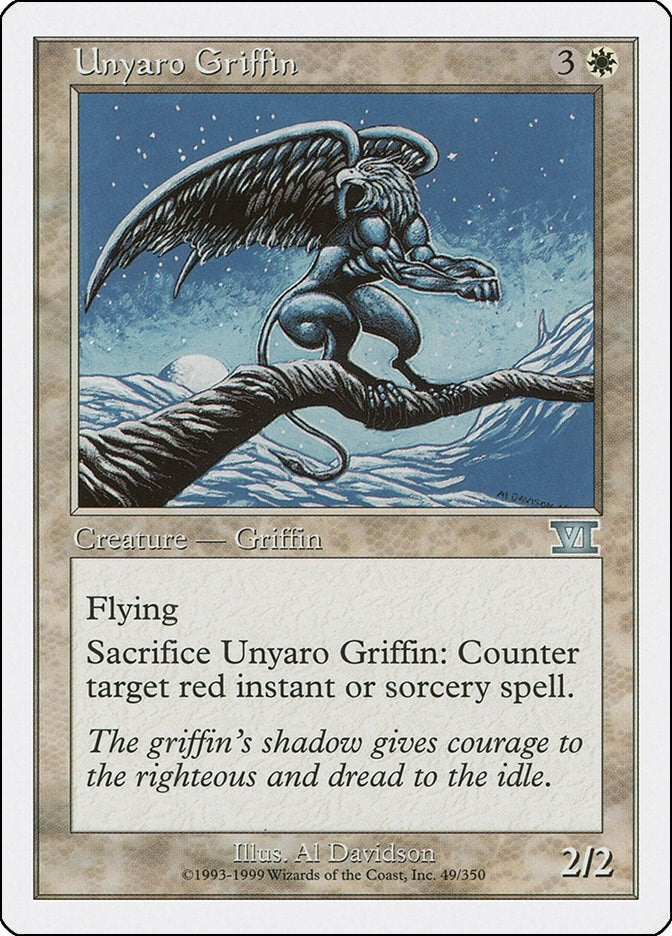 Image for Unyaro Griffin (49) - Magic: The Gathering