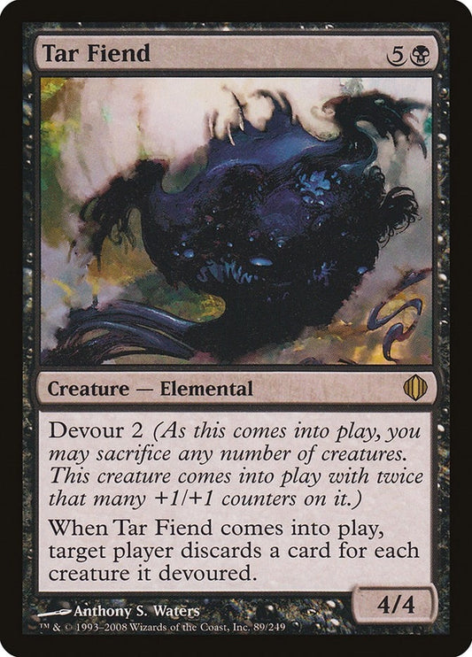Image for Tar Fiend (89) - Magic: The Gathering