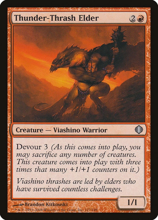 Image for Thunder-Thrash Elder (117) - Magic: The Gathering