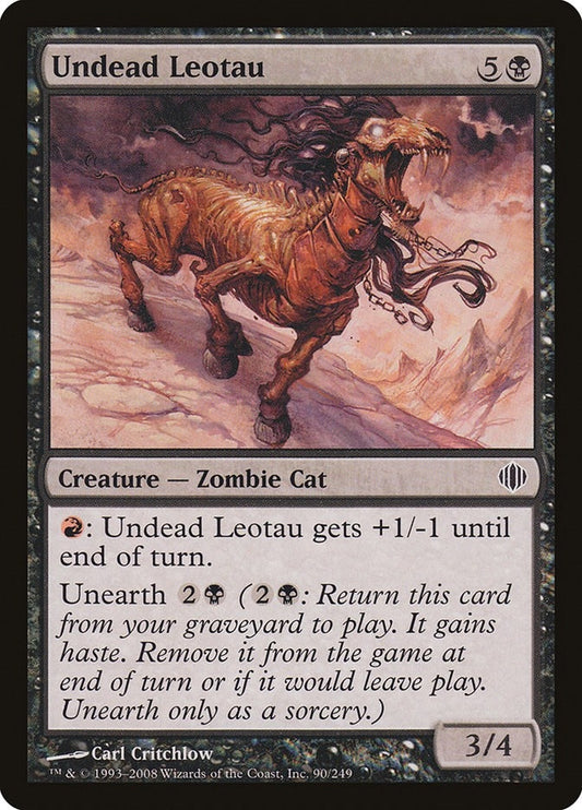 Image for Undead Leotau (90) - Magic: The Gathering