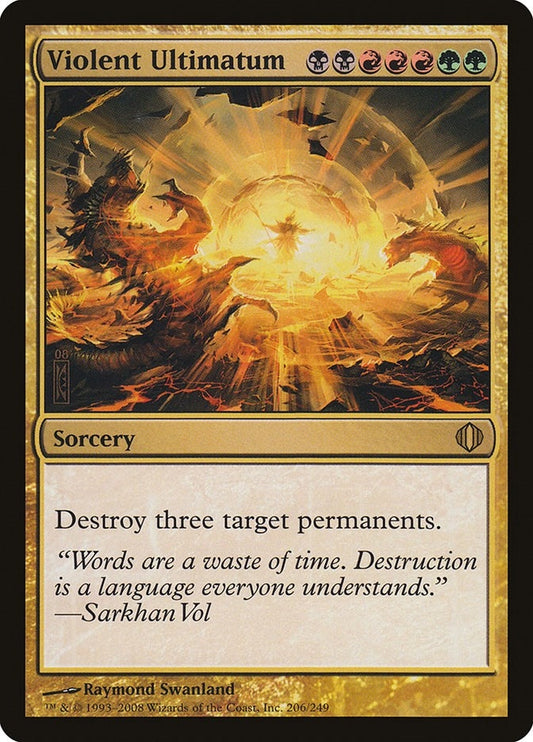 Image for Violent Ultimatum (206) - Magic: The Gathering