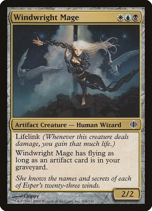Image for Windwright Mage (208) - Magic: The Gathering