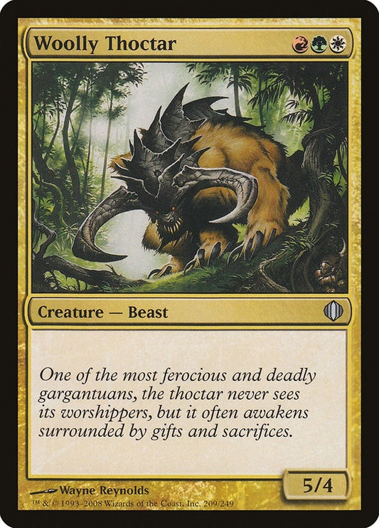 Image for Woolly Thoctar (209) - Magic: The Gathering