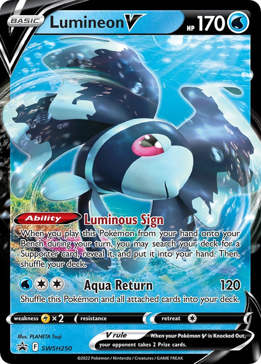 Image for Lumineon V - SWSH250 (SWSH250) - Pokemon