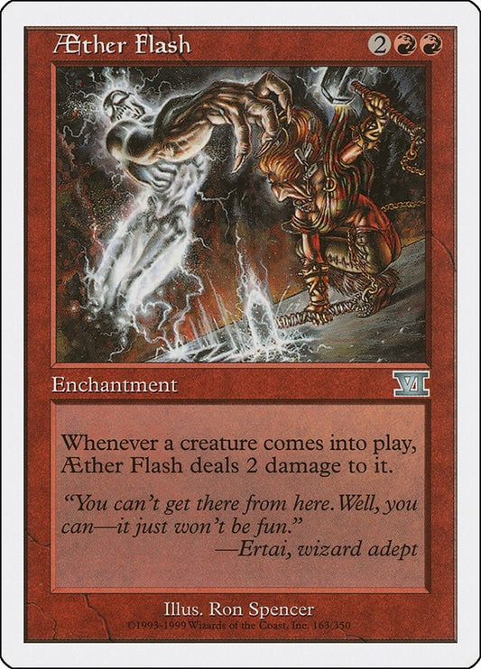 Image for Aether Flash (163) - Magic: The Gathering