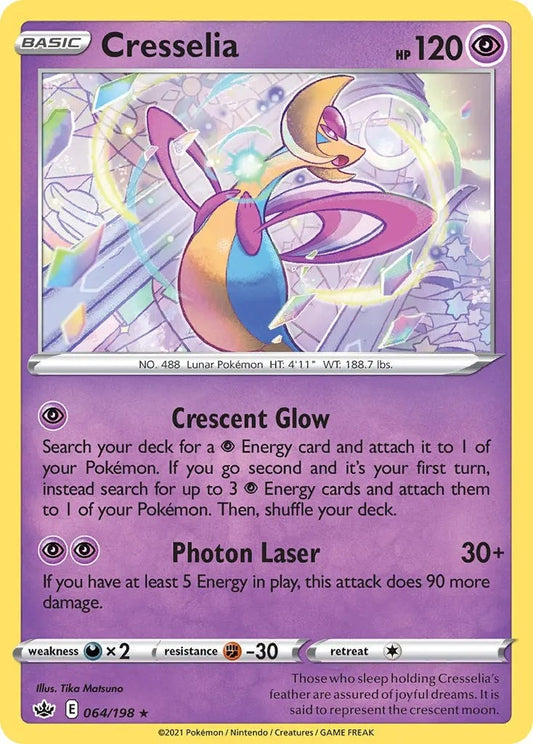 Image for Cresselia (064/198) - Pokemon