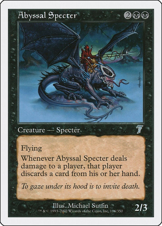 Image for Abyssal Specter (116) - Magic: The Gathering