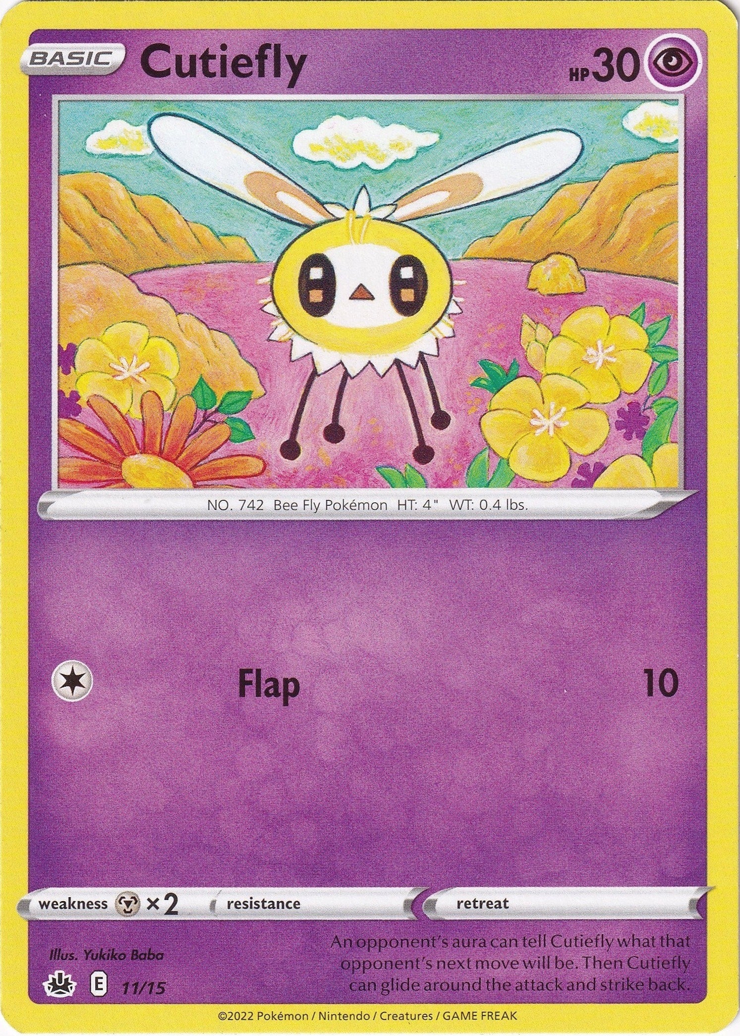 Image for Cutiefly (011/015) - Pokemon