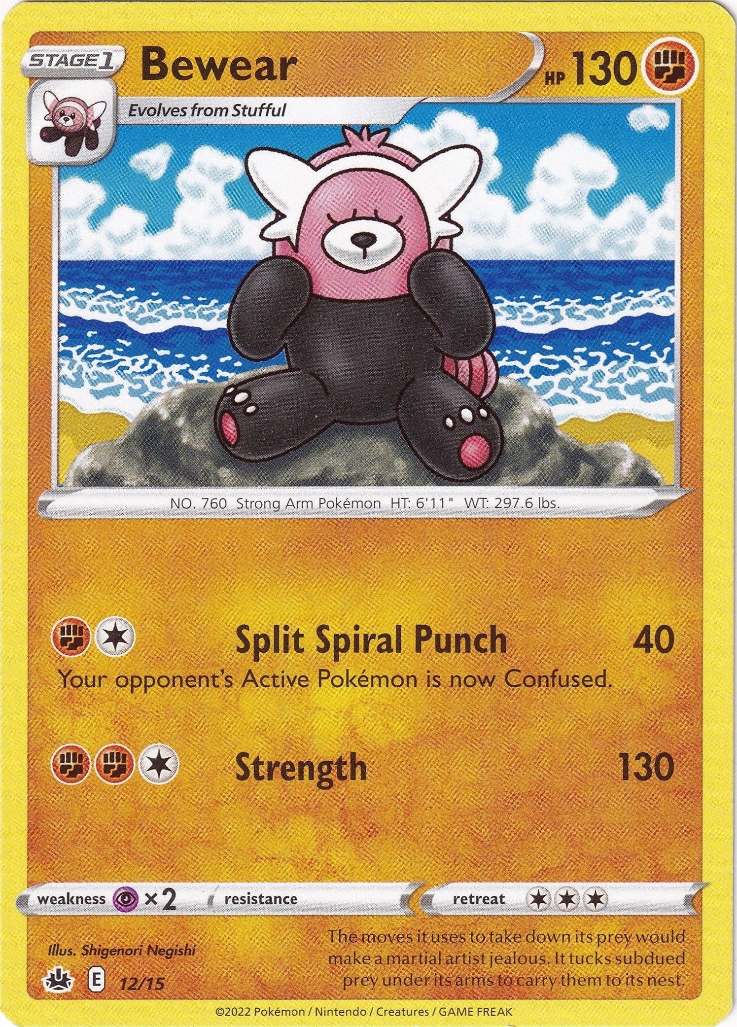 Image for Bewear (012/015) - Pokemon