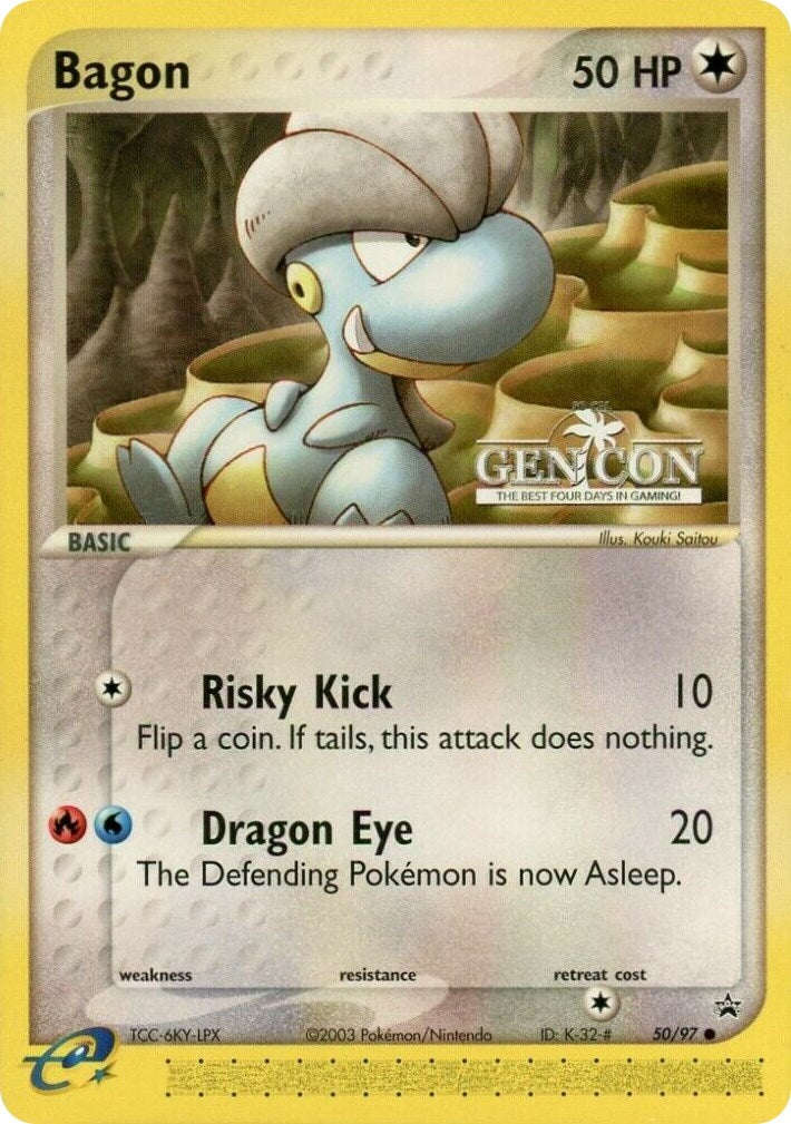 Image for Bagon - 50/97 (Gen Con 2004 Promo) (50/97) - Pokemon