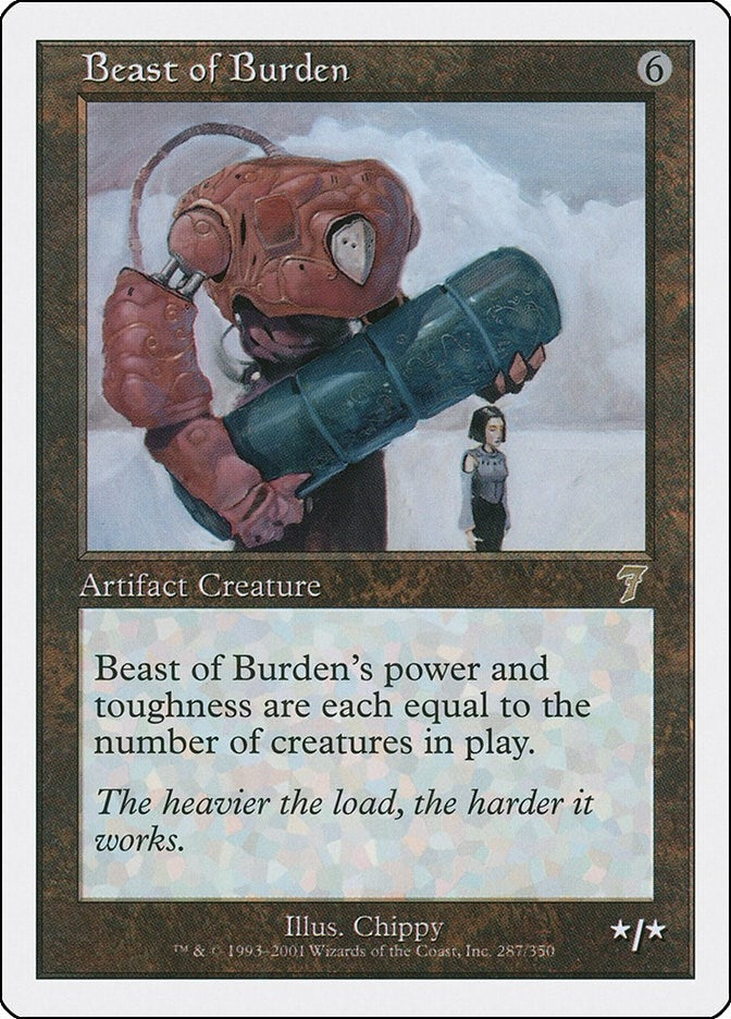 Image for Beast of Burden (287) - Magic: The Gathering