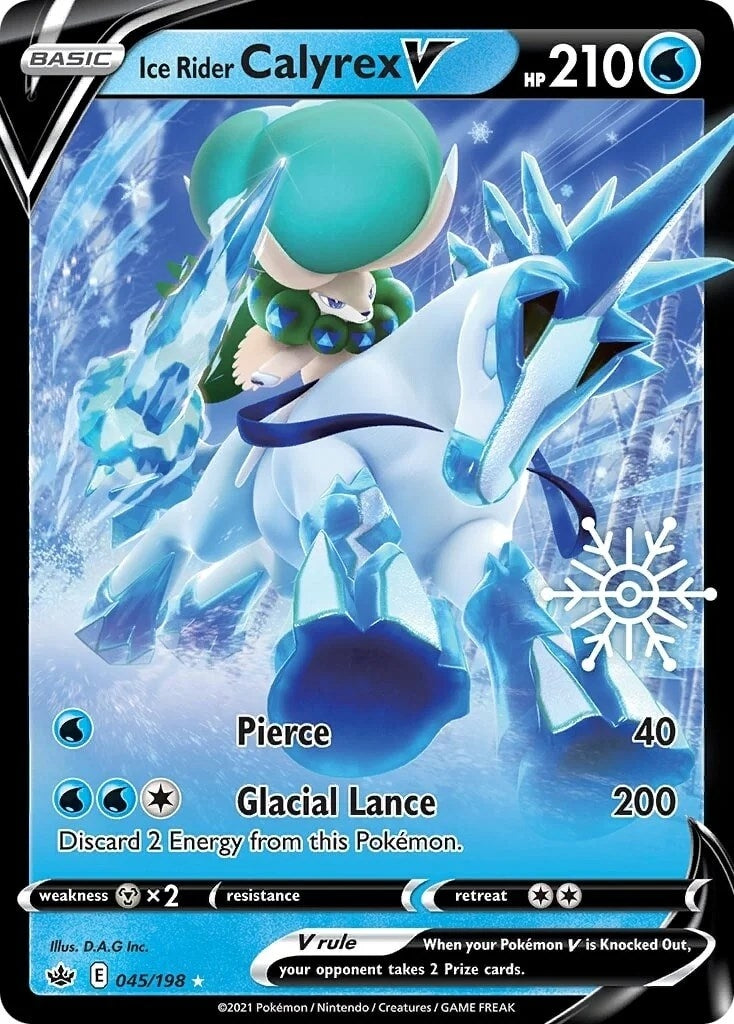 Image for Ice Rider Calyrex V - 045/198 (Holiday Calendar) (045/198) - Pokemon
