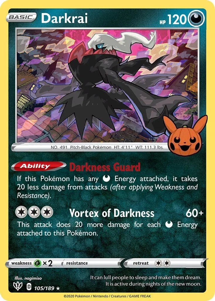Image for Darkrai (105/189) - Pokemon