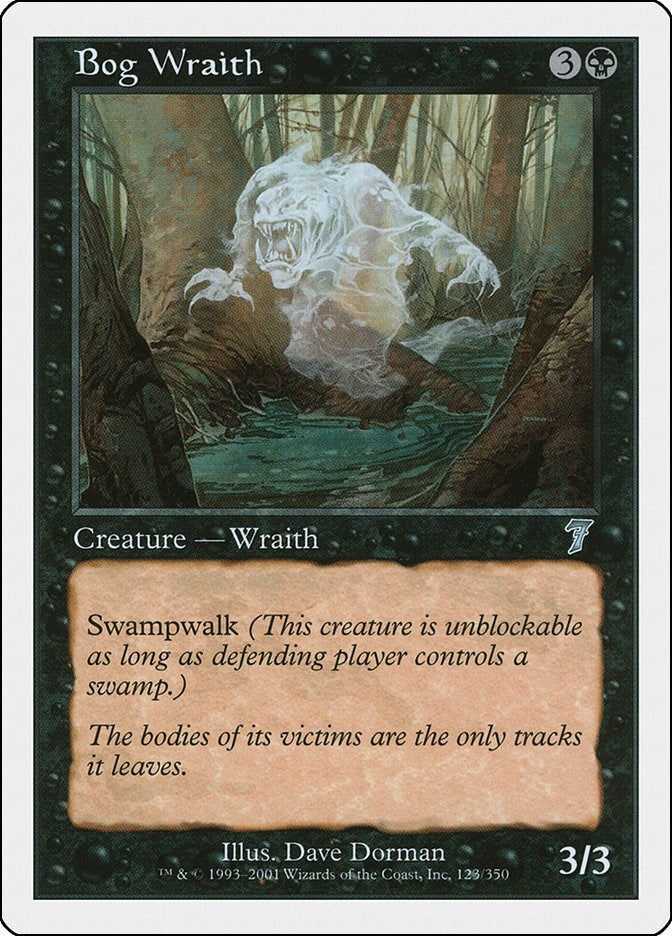 Image for Bog Wraith (123) - Magic: The Gathering
