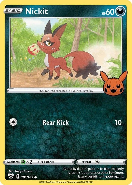 Image for Nickit (103/189) - Pokemon