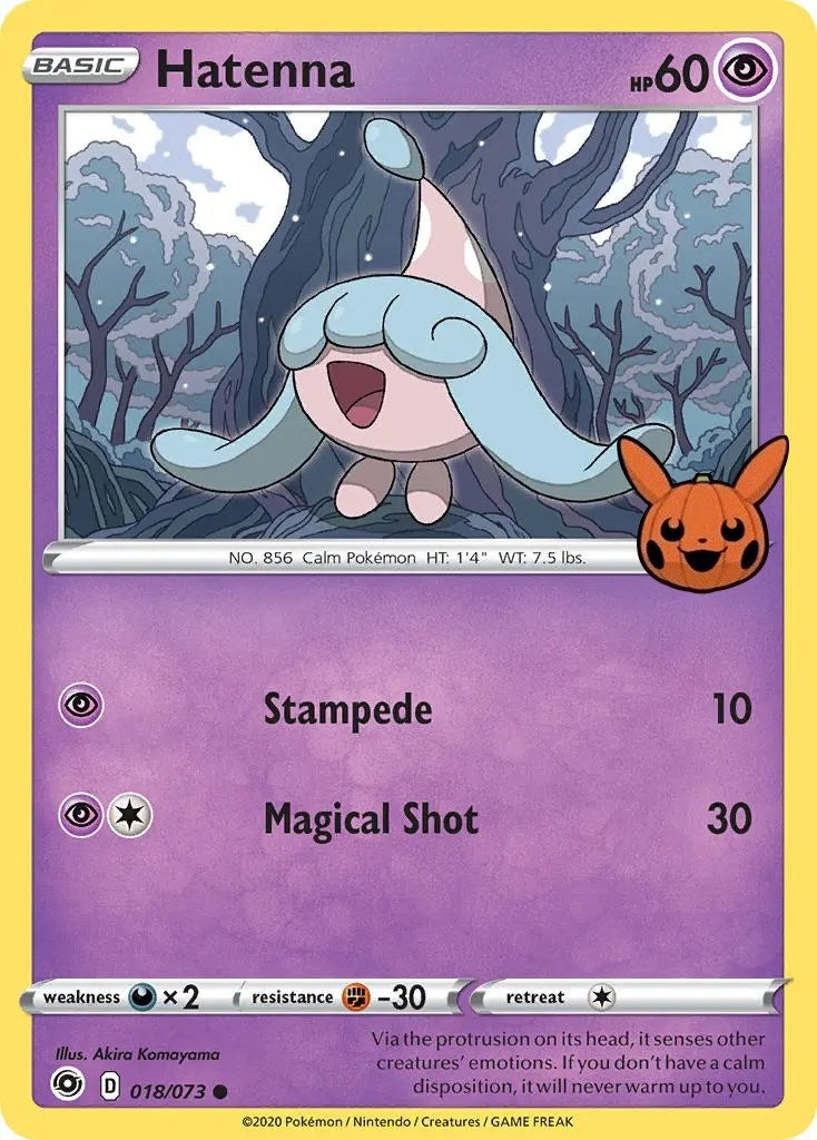 Image for Hatenna (018/073) - Pokemon