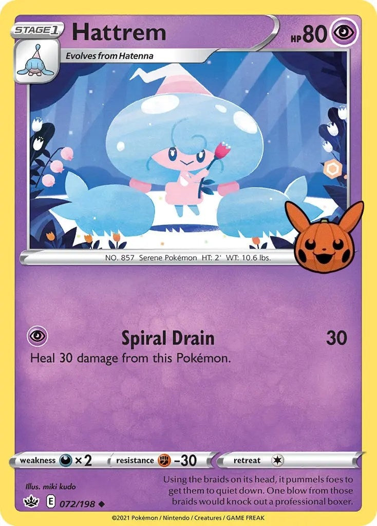 Image for Hattrem (072/198) - Pokemon