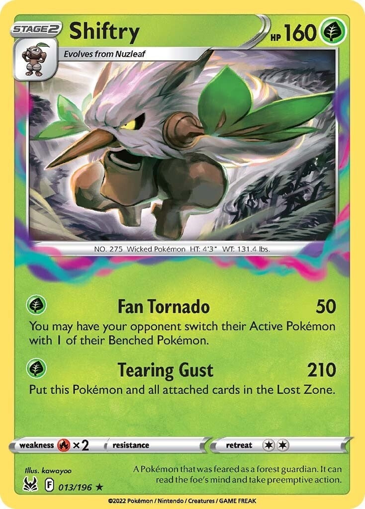 Image for Shiftry (013/196) - Pokemon