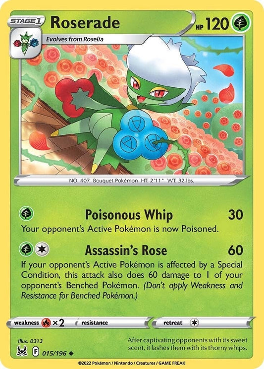 Image for Roserade (015/196) - Pokemon