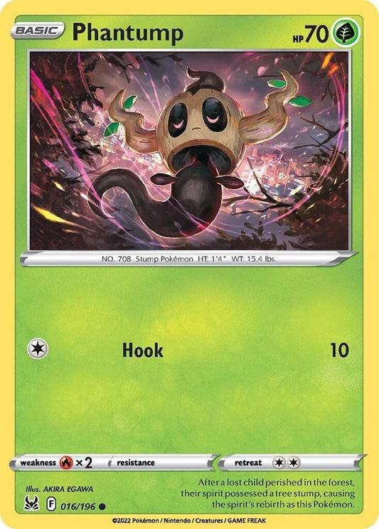 Image for Phantump (016/196) - Pokemon